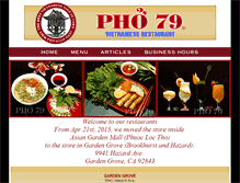 Tablet Screenshot of pho79.com